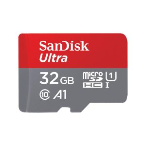 Sandisk 32GB MicroSDHC, UHS-I, SD Adapter
