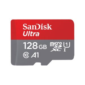 Sandisk 128GB MicroSDXC, UHS-I, SD Adapter
