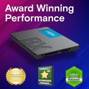 Crucial 4TB SSD 2.5", 3D NAND, SATA, 540/500MB/s, 6Gb/s