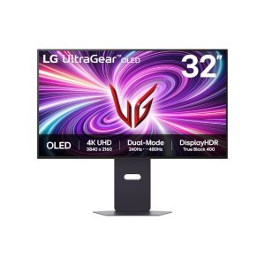 LG 32GS95UV-B computer monitor 81.3 cm (32") 3840 x 2160 pixels 4K Ultra HD OLED Black